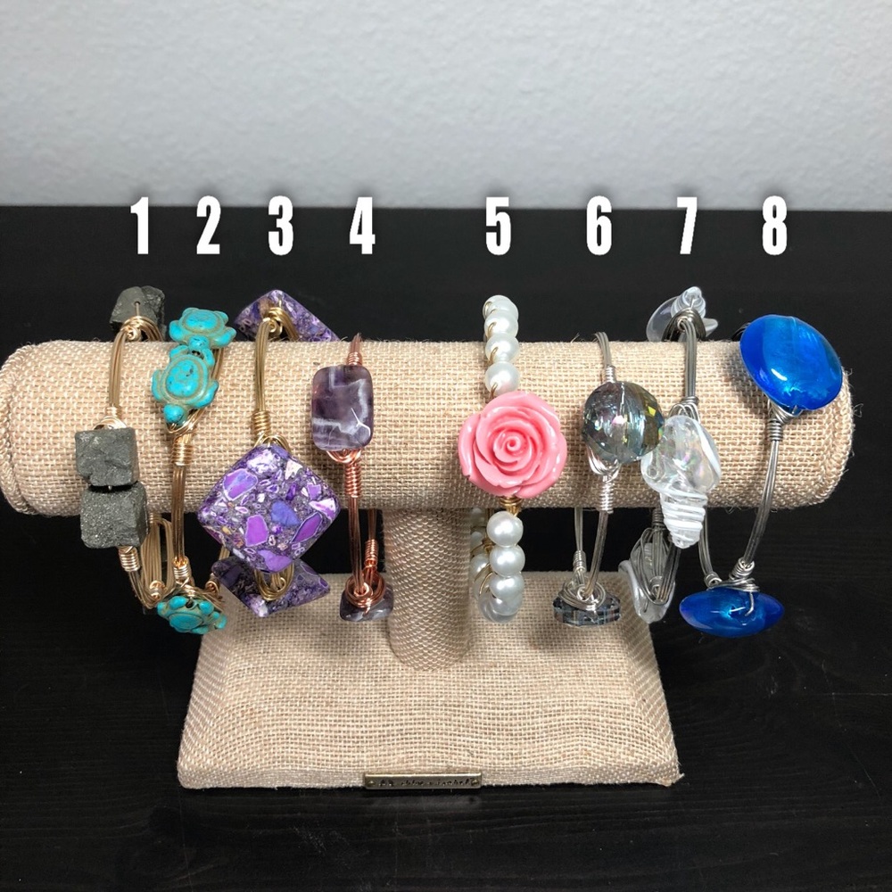 Wire Wrapped Bangles